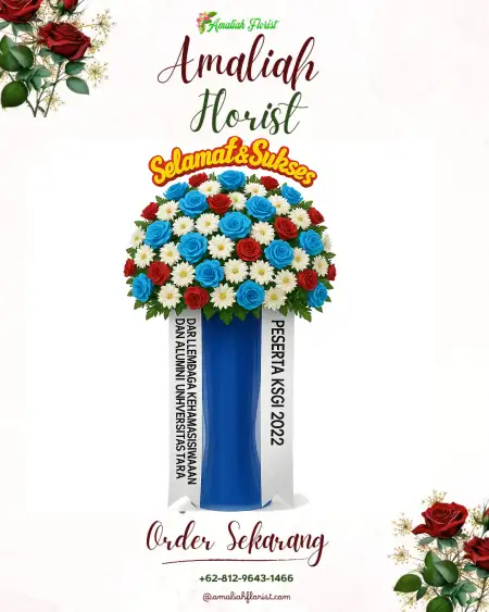 Standing Flowers Jakarta Global University Ballroom Depok